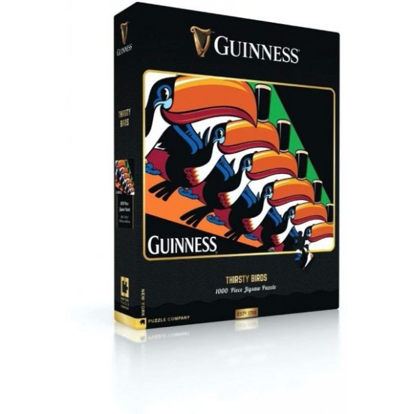 Guinness, Spragnione tukany (1000el.) - Sklep Art Puzzle